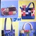 Butterick 4561 Fat Quarters Purse Tote Handbag Pattern