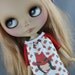 Blythe Smock Style Dress - BlytheCon 2012 Red Roses and Blythe