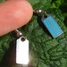 Coach Authentic Repurposed Earrings- sterling silver hooks