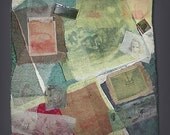 Art Quilt - Time Layers - Miniature
