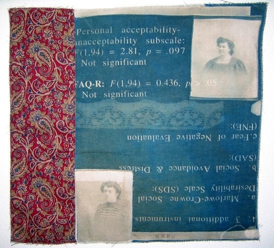 Art Quilt - When - Miniature