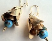 New Year Bell Flower Earrings