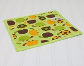 Quiet Toy Chalkboard Mat Reusable Art Toy Turtles, Homeschool Material