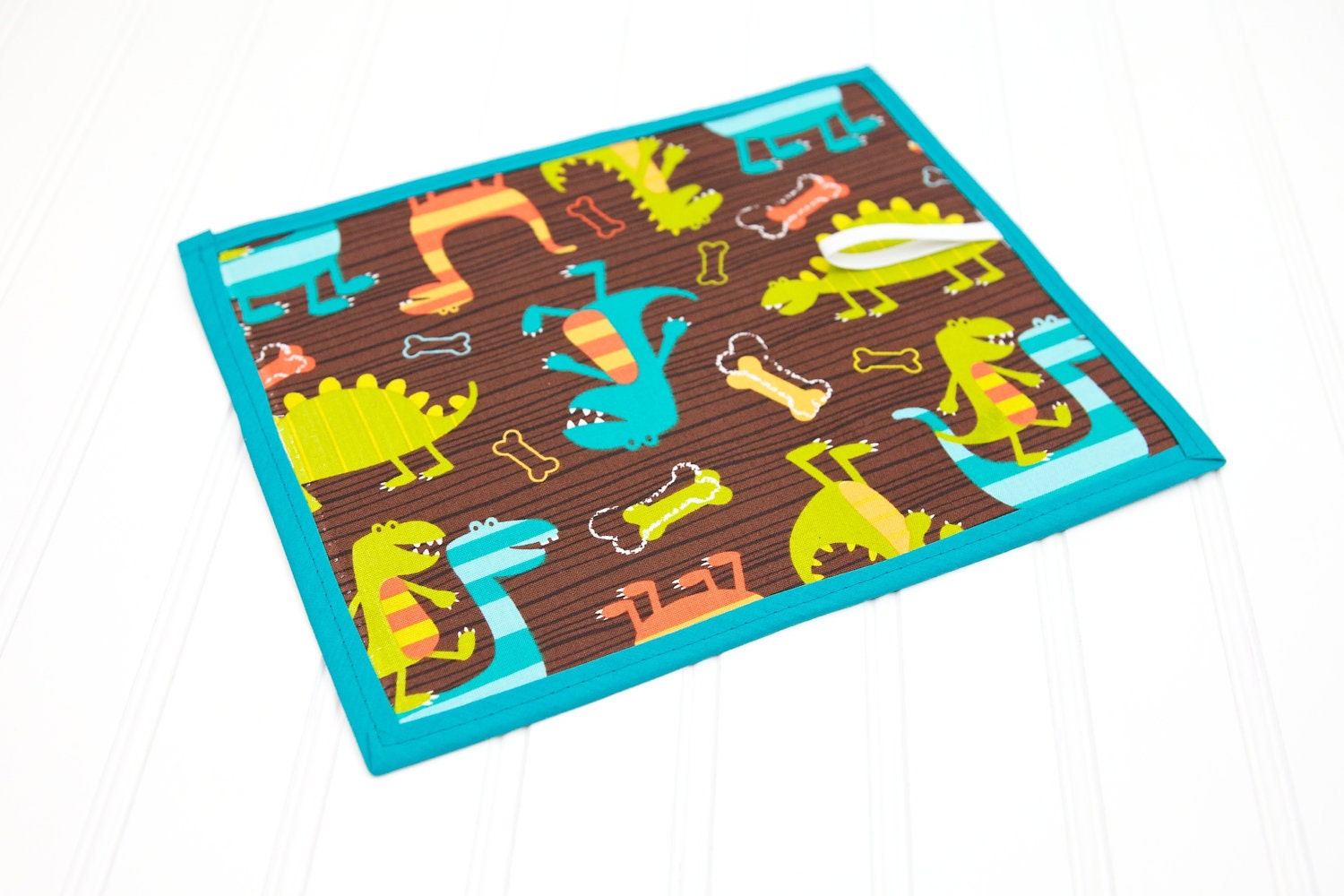 Dinosaur Chalkboard Mat Reusable Art Toy Dino Dudes Boy Drawing Toy