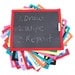 Mustache Toy Chalkboard Mat Reusable Art Toy Where's my Stache by Alexander Henry