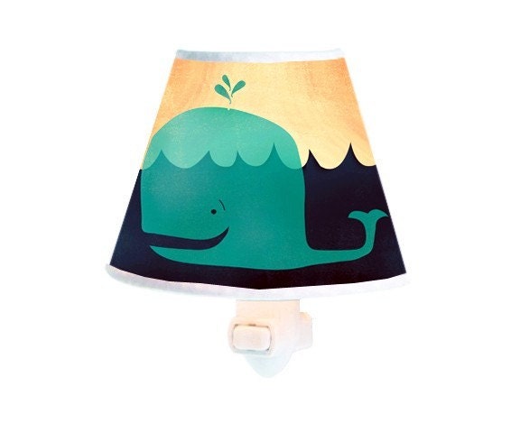 Lil' Mr. Whale Nursery Night Light