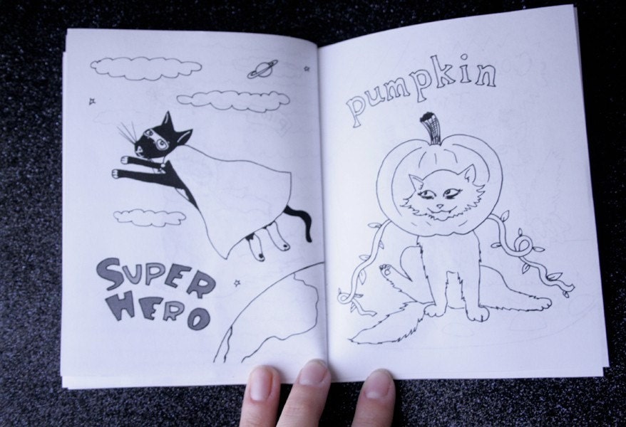 Cats In Costumes - zine / comic booklet