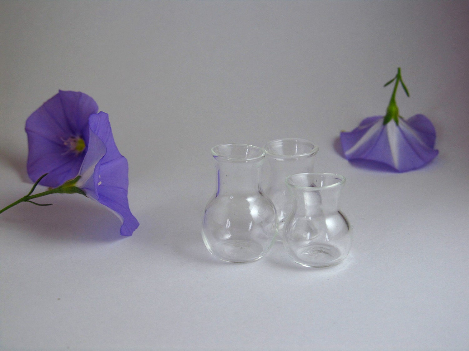 reserved for Di - 3 tiny vases