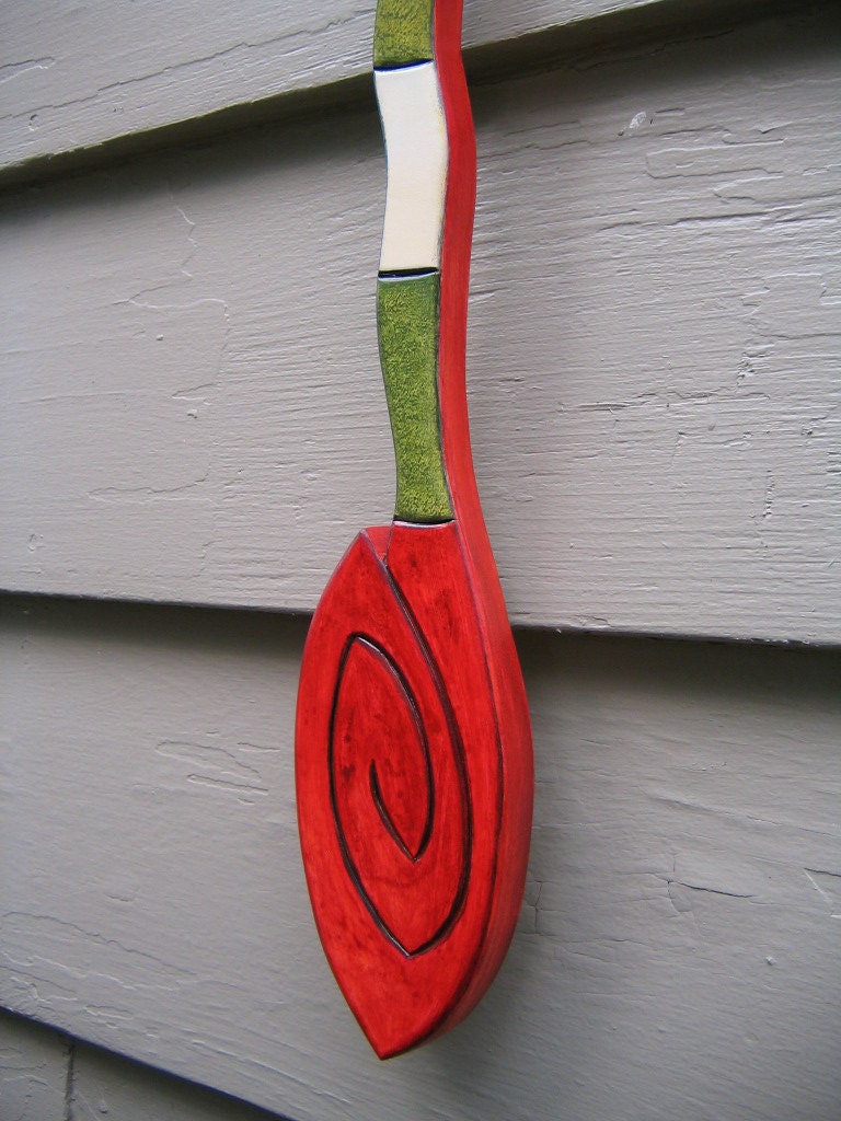 Jazz Man 4, Original Wood Carving, Wall Art, by Fig Jam Studio
