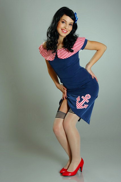 Sailing Chick Pin-up dress