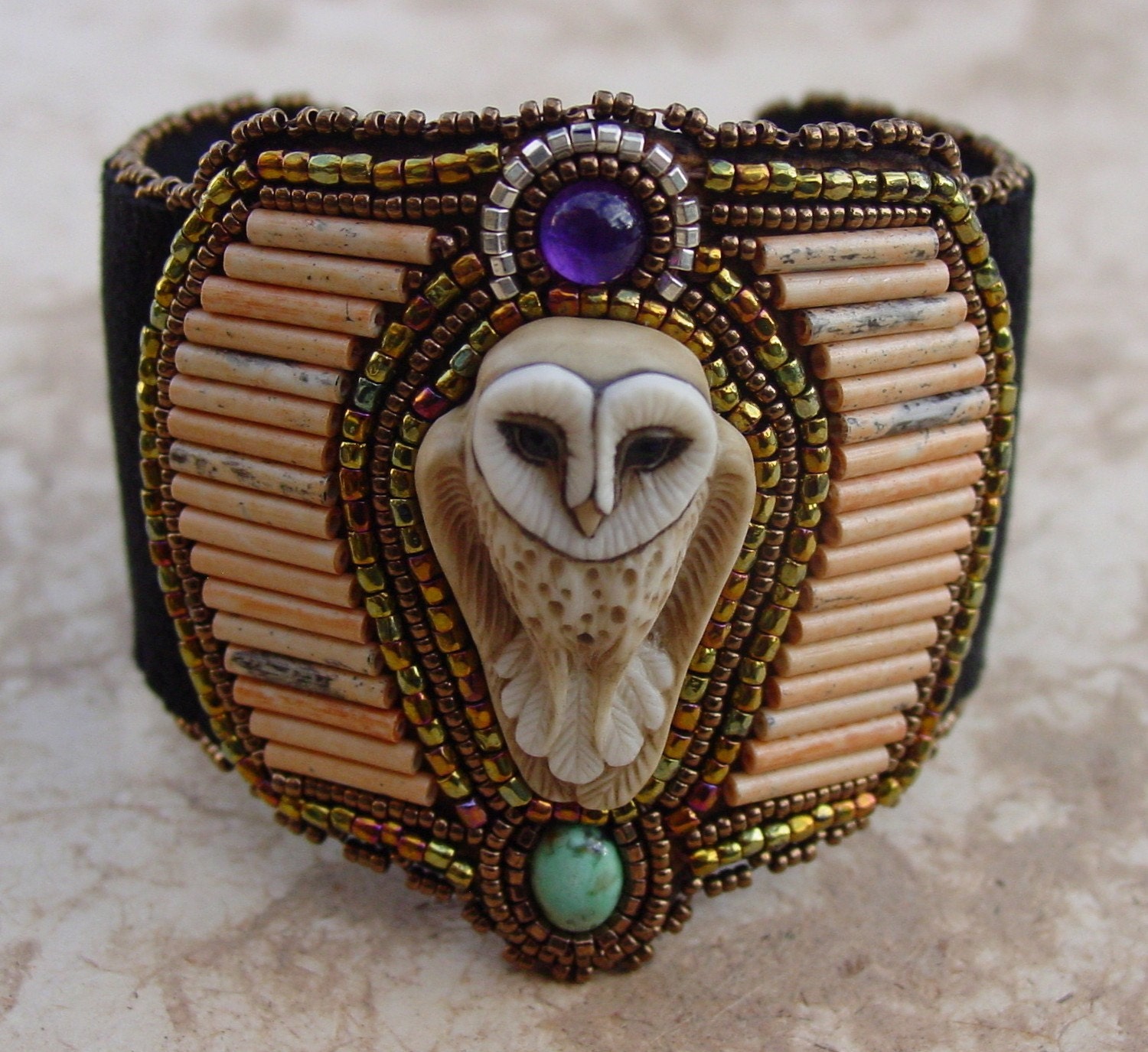 Owl Cuff Bracelet