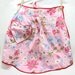 Adorable, Pink Vintage Apron. White and Blue Daisies. Heart Pocket. Cute Details.