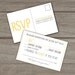 Eat, Drink and Be Married - Modern Wedding Invitations