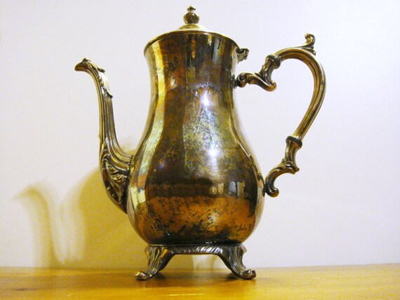 Wm+Rogers+800 ... to Vintage Silverplate WM Rogers 800 Teapot by VinTroGlamour on Etsy