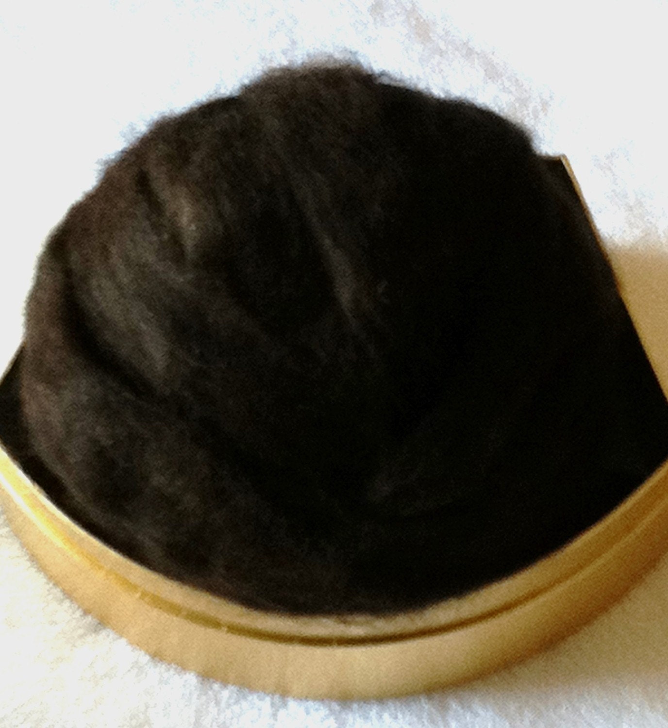 Black Licorice Alpaca roving fiber 4 oz alpaca top Colorado