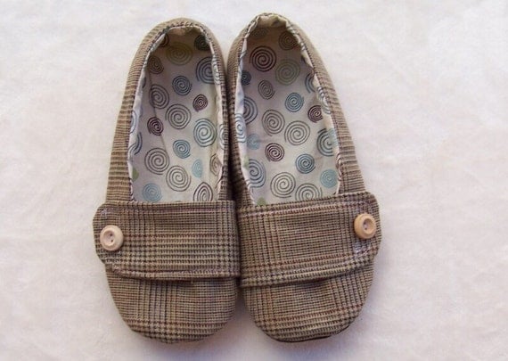 Women's Sewing Pattern for Outdoor Soft Soled Shoes Footwear PDF Pattern - Upcycled Recycled Repurposed