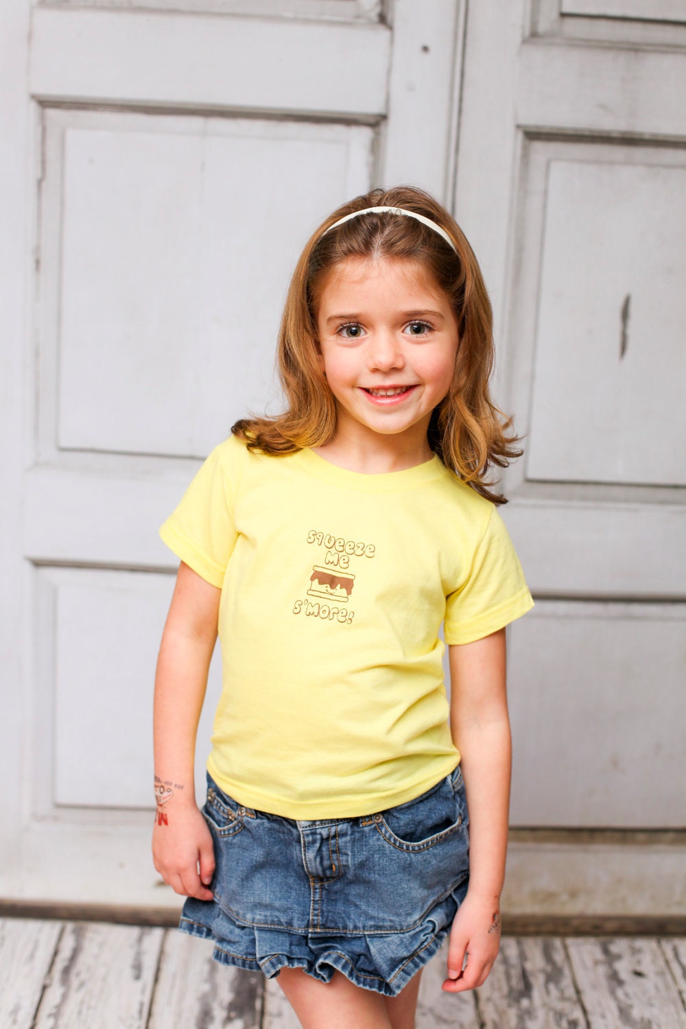 Organic Cotton Toddler Tee - Squeeze Me S'more in 2T
