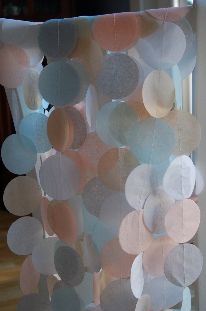 Tissue Garland - Custom Listing for Clare