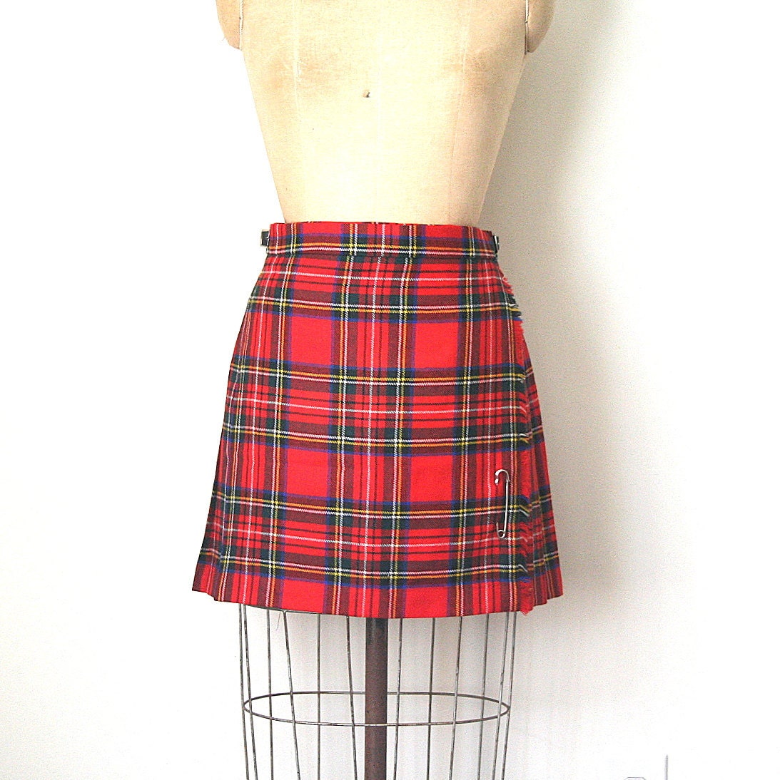 Red Scottish Kilt