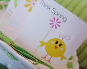 Think Spring - DIY Printable 3x3 Mini Cards Set - Set of 6 designs Il_170x135