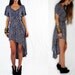 Vintage 90s floral dress 90s grunge asymetric hemline xs/s/m extra small / small / medium