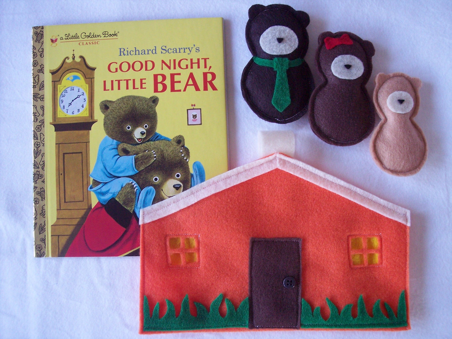 Quiet Activity Playhouse Sets with Plush Characters and Book (YOU PICK ONE) - lizzieboutique