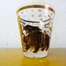 Vintage 60's Mod Wall Street Tumblers "Bull and Bear" Mad Men