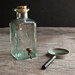 RESERVED for Delaney Vintage Glass Whiskey Bottle- Cork with Spigot