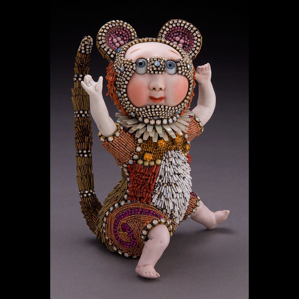 Walter the beaded mouse