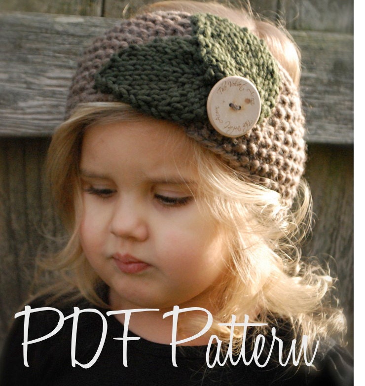 Knitting PATTERN-The Jordynn Warmer (Toddler, Child, Adult sizes)