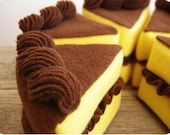 Old Fashion Yellow Cake Slice