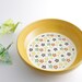 Mustard Yellow Bowl with Star Origami Paper Graphic Decal