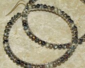 Stormy Weather Wire Wrapped Hoops