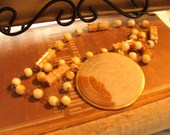 Boho Beachy Vintage Shell Medallion
