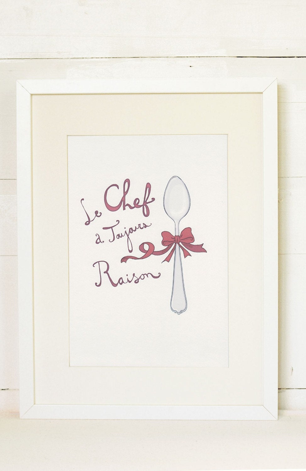 Le Chef - A4 print