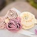 THE GENEVA--Mauve, Cream, & Taupe Maternity/Bridal Sash Belt--Photo Prop