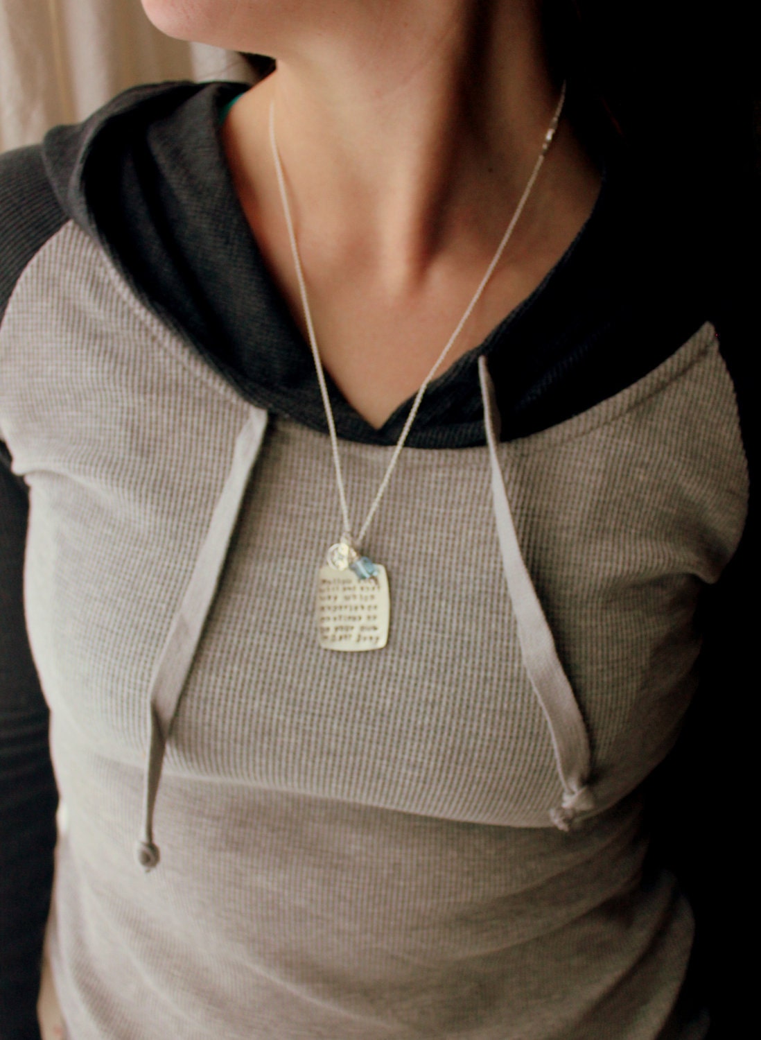 Dr Seuss Quote Necklace, Dr Seuss, Funny Gift, Choose your Path Quote, Square Personalized Quote