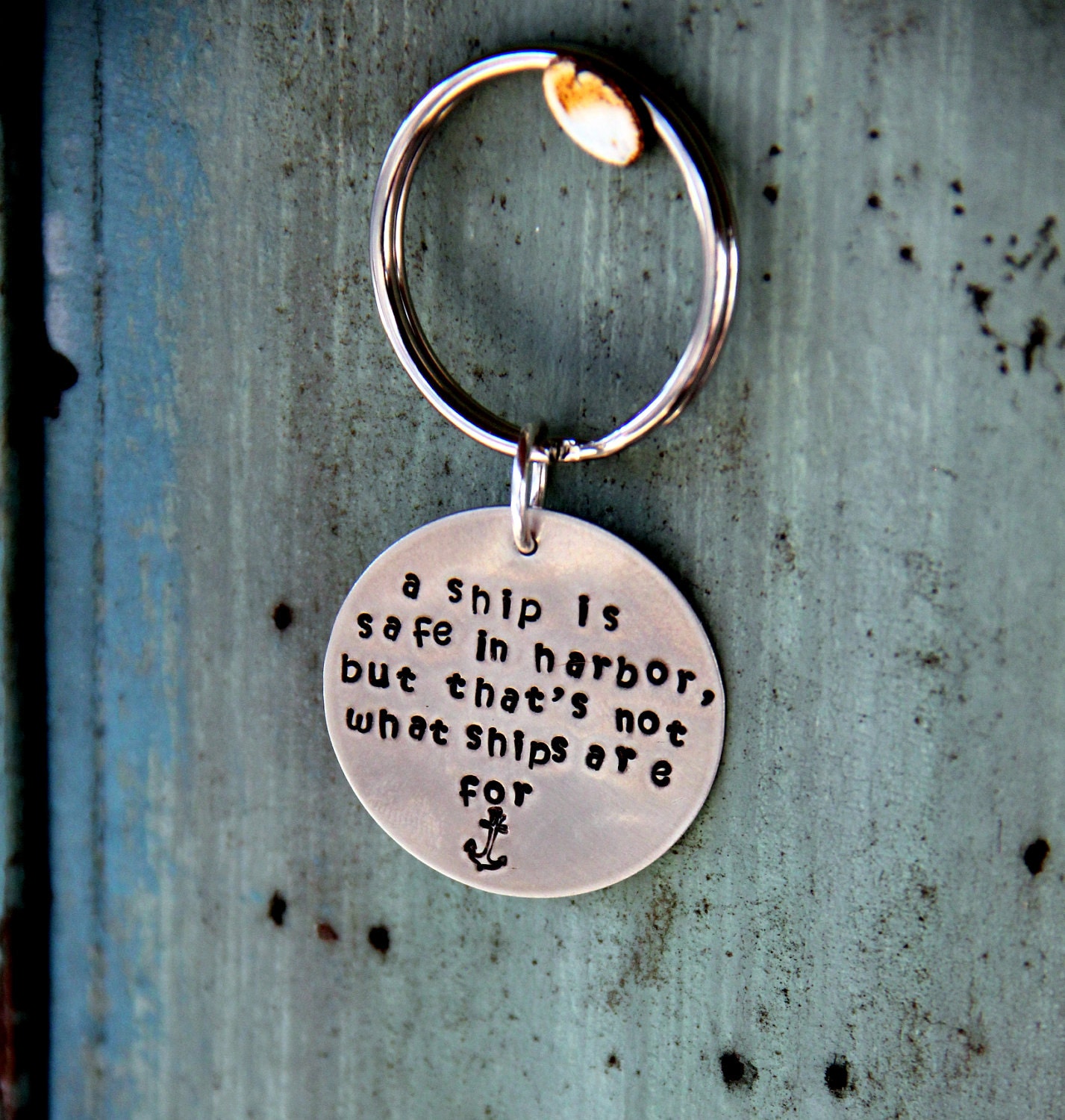 Nautical Sailing Key Chain, Sailing Quotes, Boating Sailing, Fathers Day, Marine, Blue Beach Key Chain, Custom Key Chain, Sailing