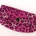 Large Pink Cheetah Clutch