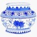 Ming in Indigo Print - as seen in Martha Stewart Living April Edition