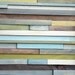 Abstract Acrylic Painting on Wood - Reclaimed Wood Art