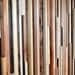 Wood Sculpture Queen Headboard or Wall Art - Lines - 36 x 64