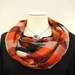 Circular scarf lnfinity loop scarf Viscose circle accessories...Plaid..NA