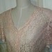 Beige Nylon Flower Print Button Up Womens Size 16 Dress