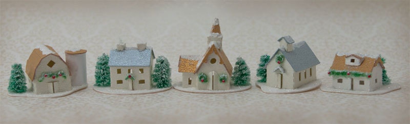 Glitter House Village Set - One Inch Scale Kit
