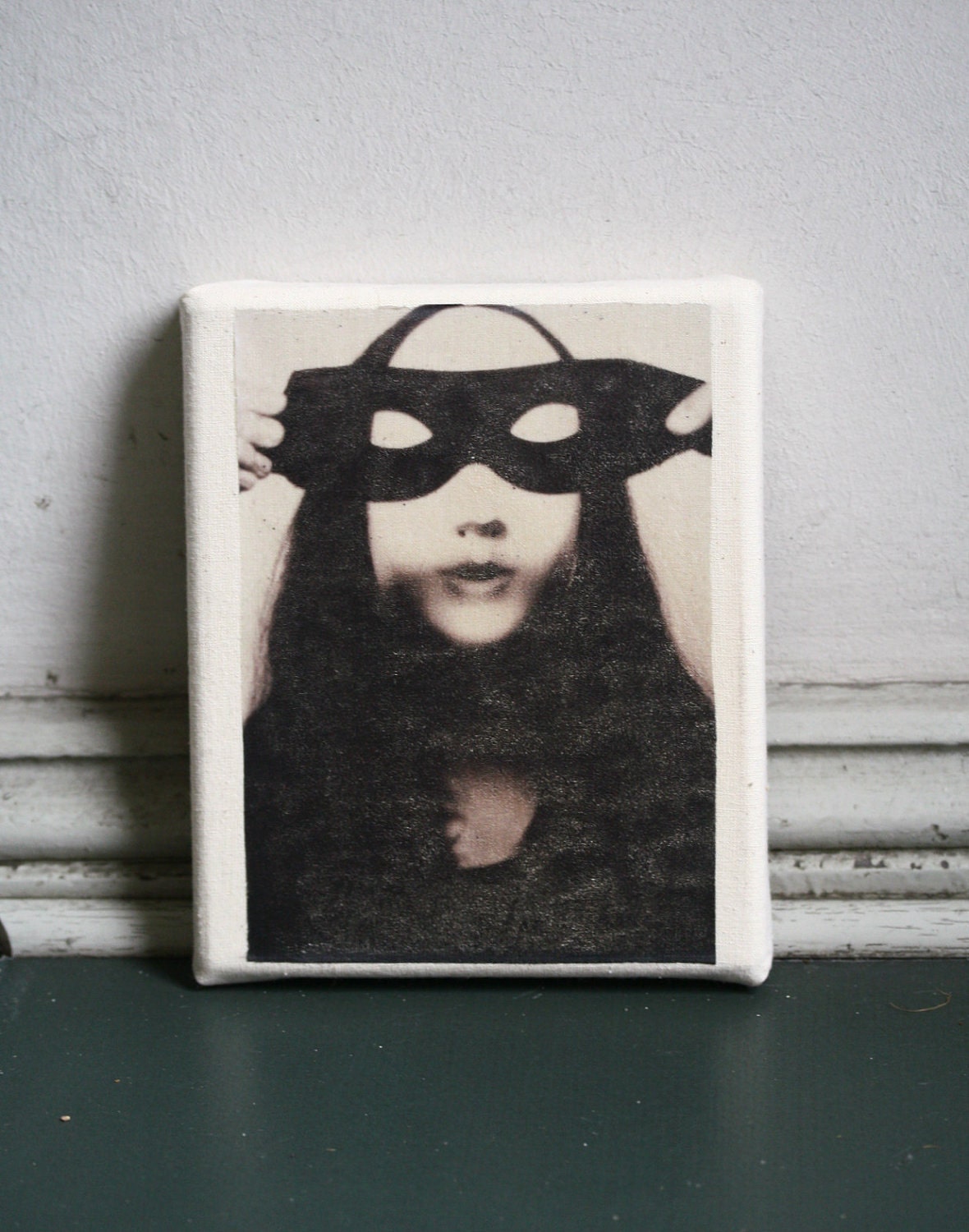 Masking the Masked Canvas Art Wall Hanging