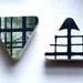 Light in the House of God Triangular Decorative Wood Block Wall Hangings