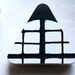 Light in the House of God Triangular Decorative Wood Block Wall Hangings