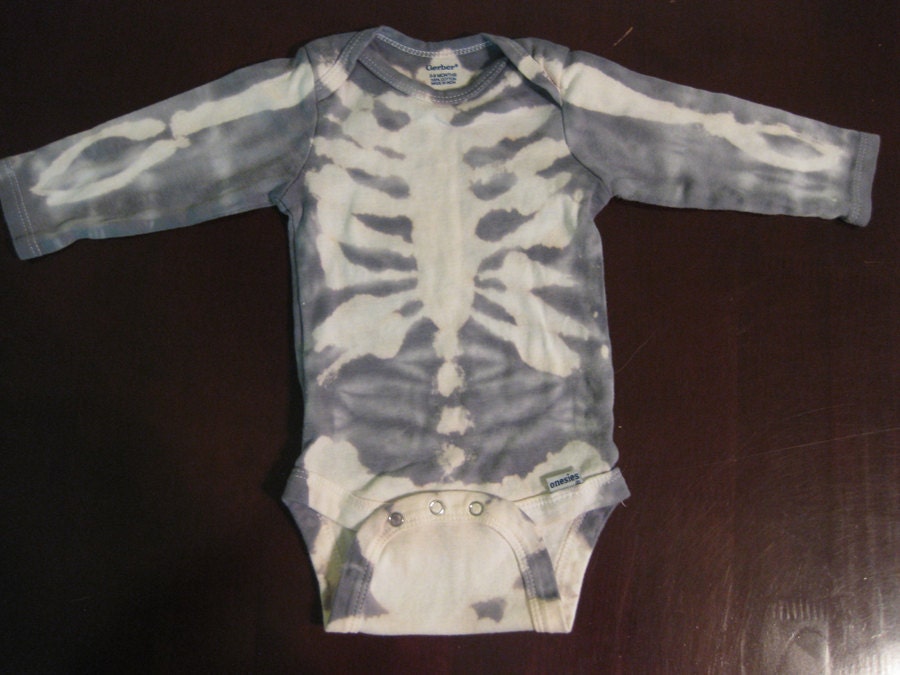 Grunge Skeleton Onesie