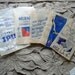 vintage 1930s French glassine paper bags tobacco cigarets